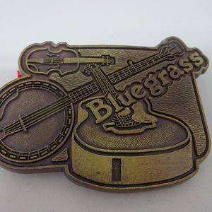 Bluegrass Brass Belt Buckle